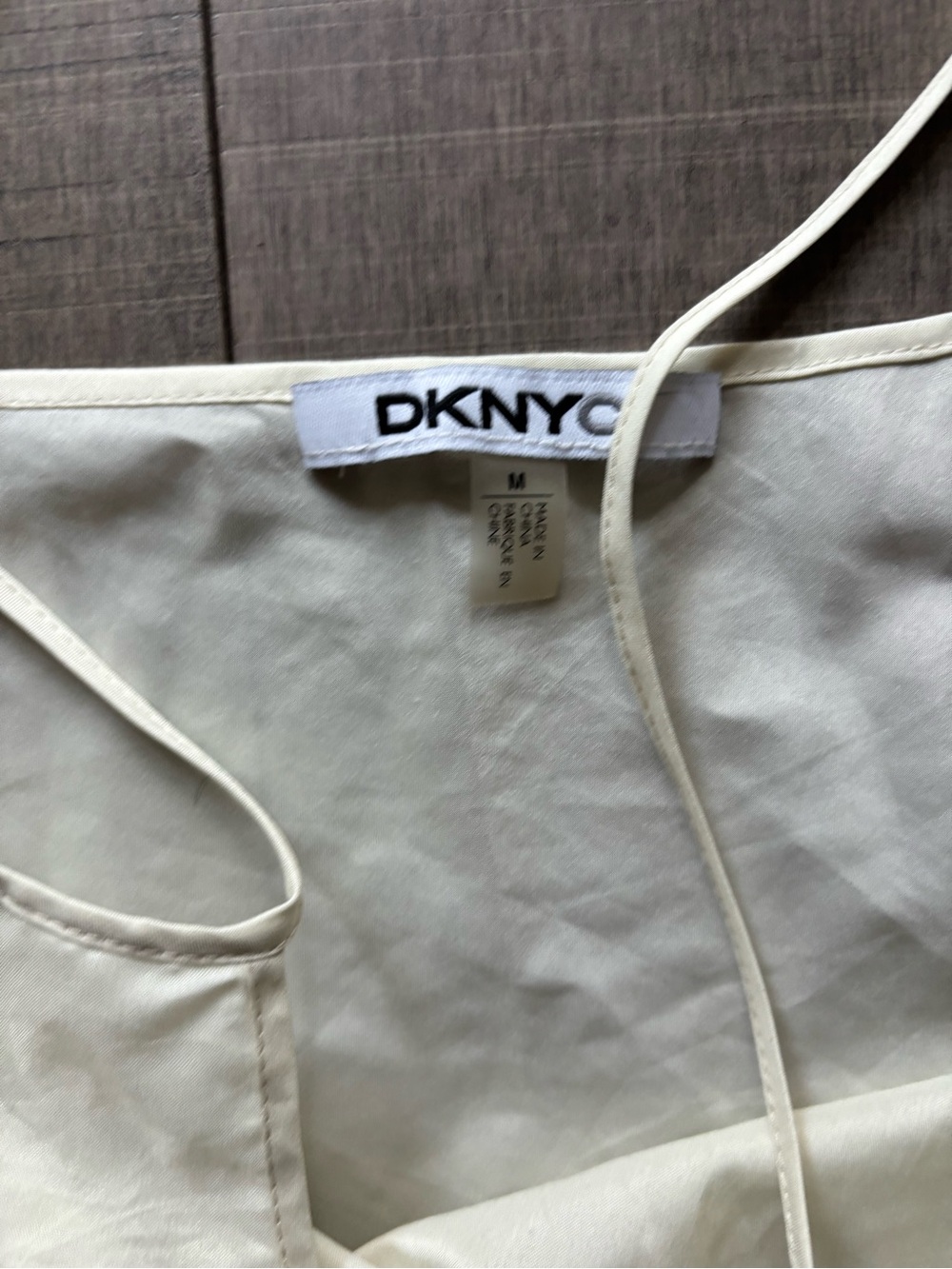 🦋DKNY Runway🦋- Y2K Mini Slip Dress in Pale Yellow - Picture 2 of 4